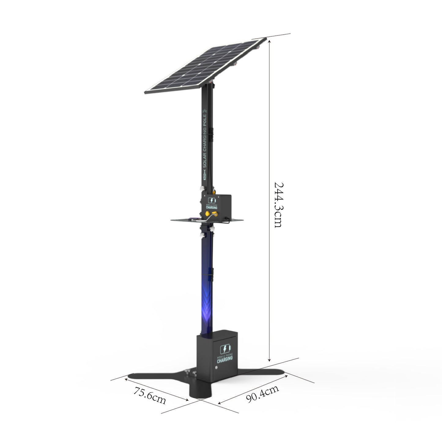 ACG Solar Powered Job-Site Charging Station