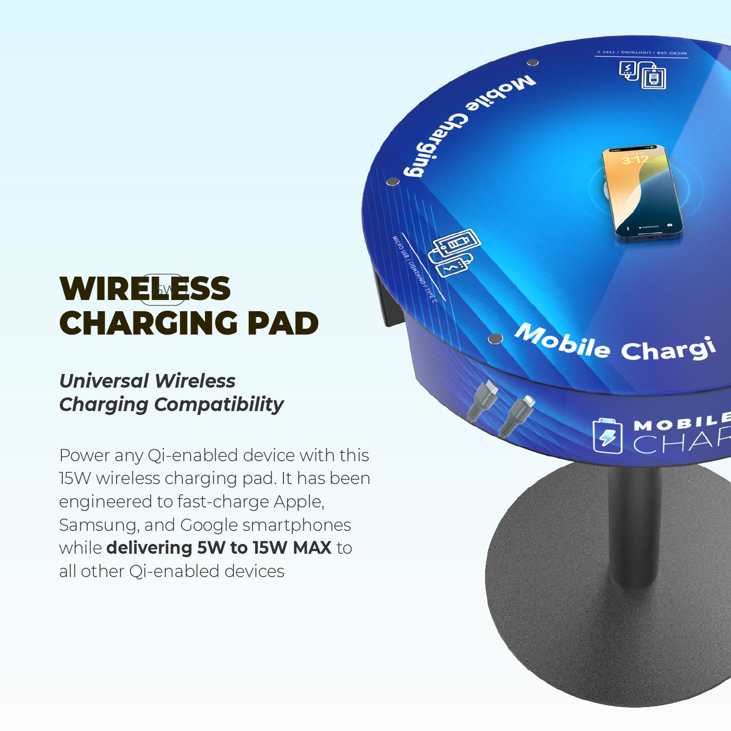 RIO 2 Power Charging Table