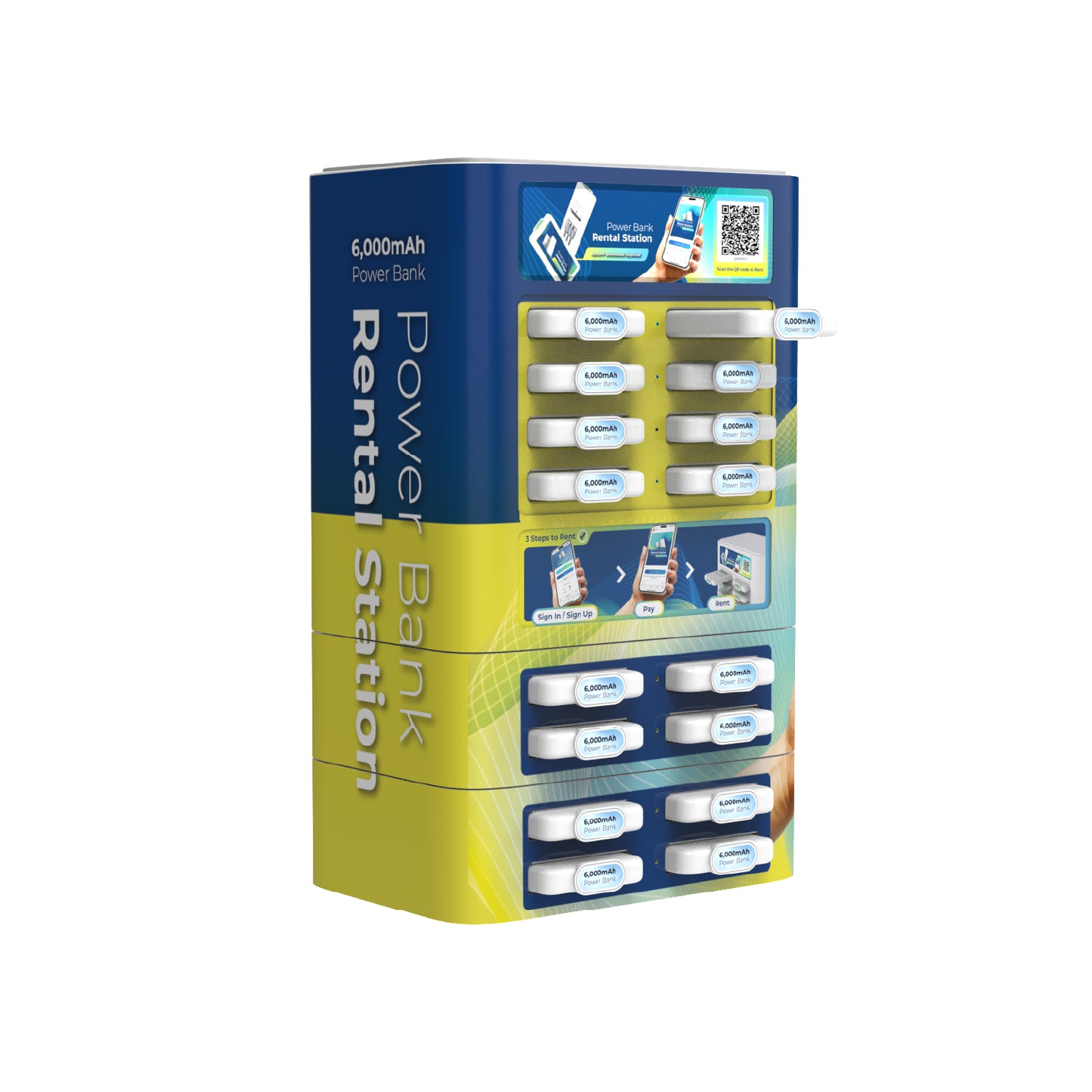 NEO 8 Power Bank Rental Station