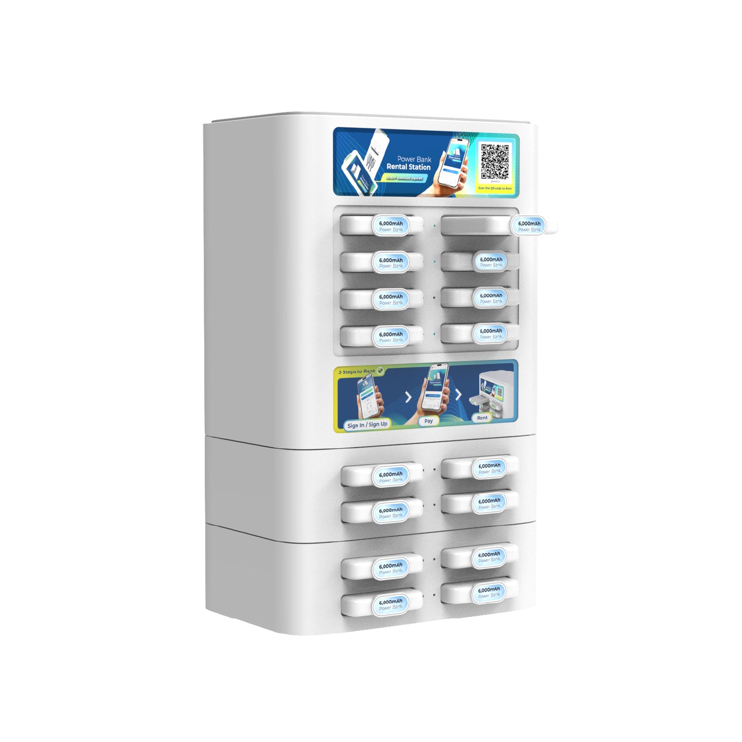NEO 8 Power Bank Rental Station