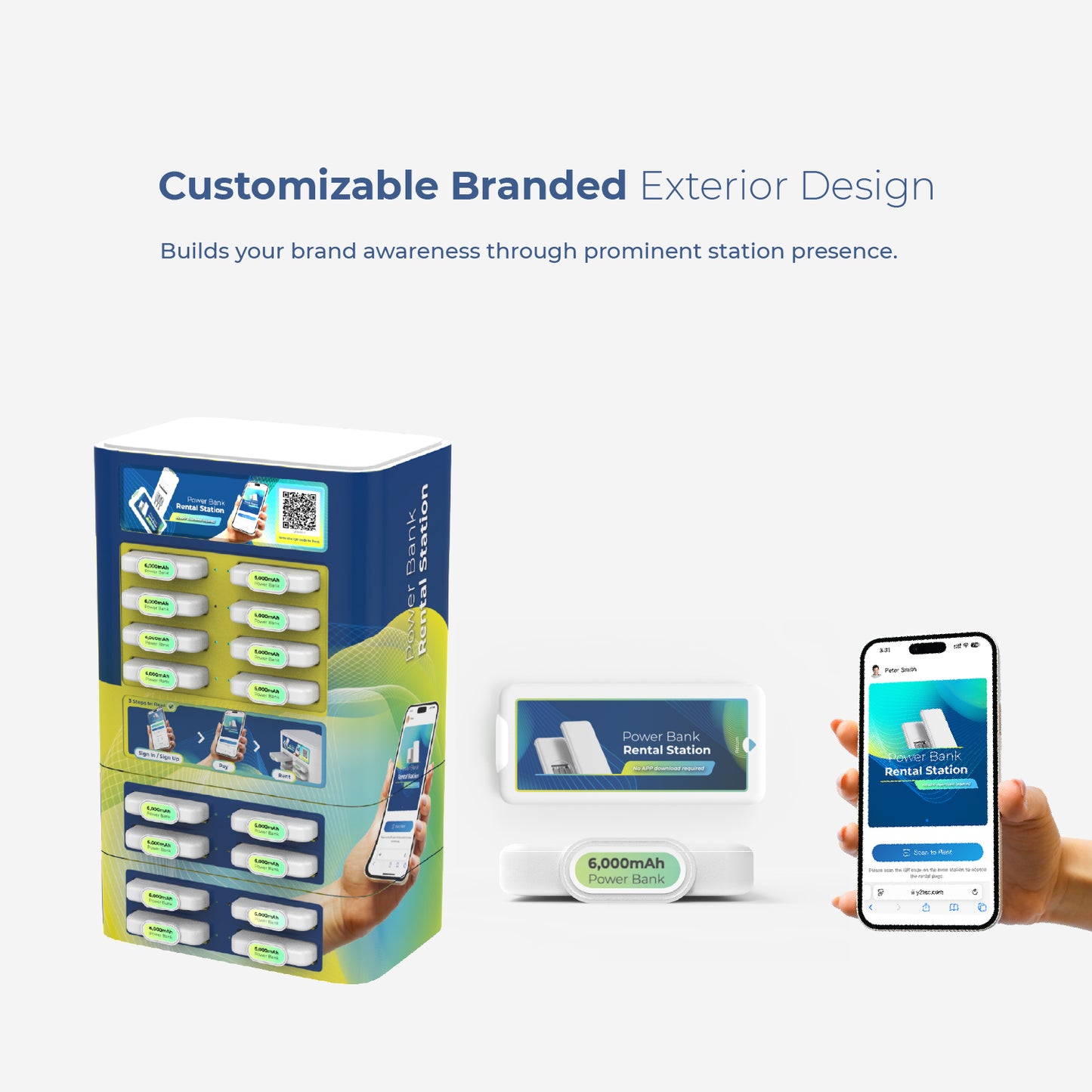 NEO 8 Power Bank Rental Station