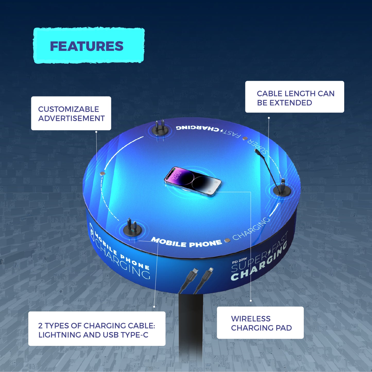 Classic Power Charging Table 6