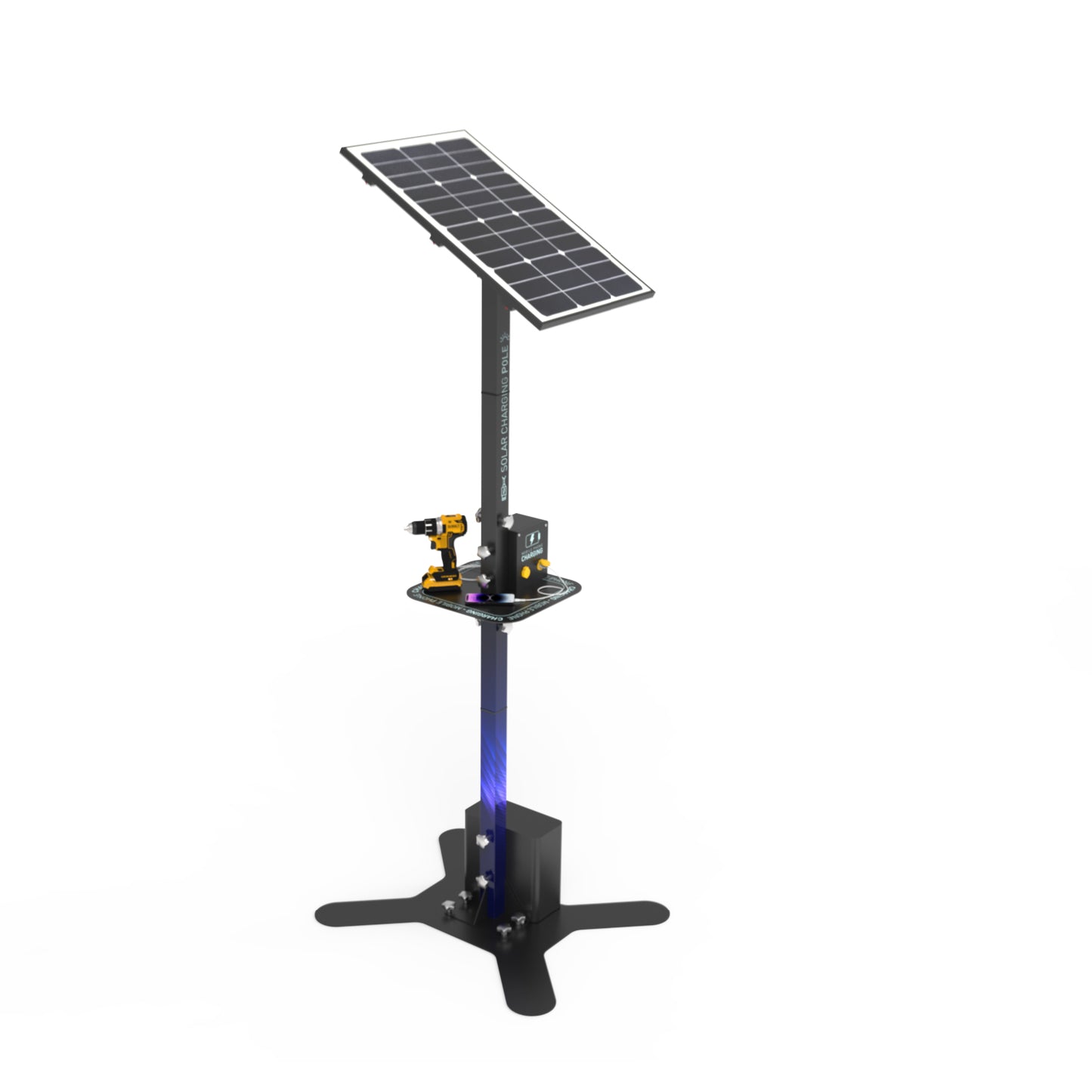 ACG Solar Powered Job-Site Charging Station