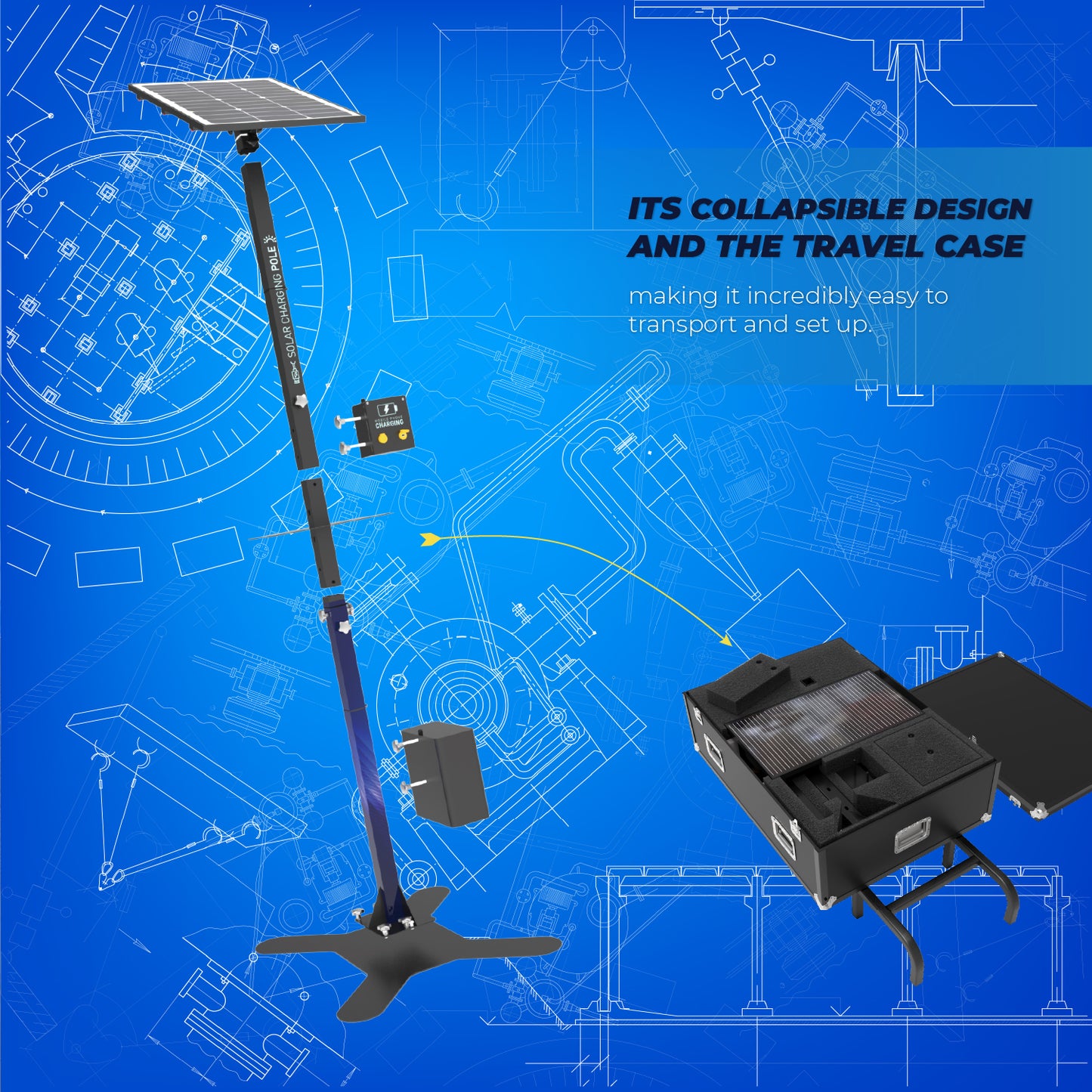 ACG Solar Powered Job-Site Charging Station