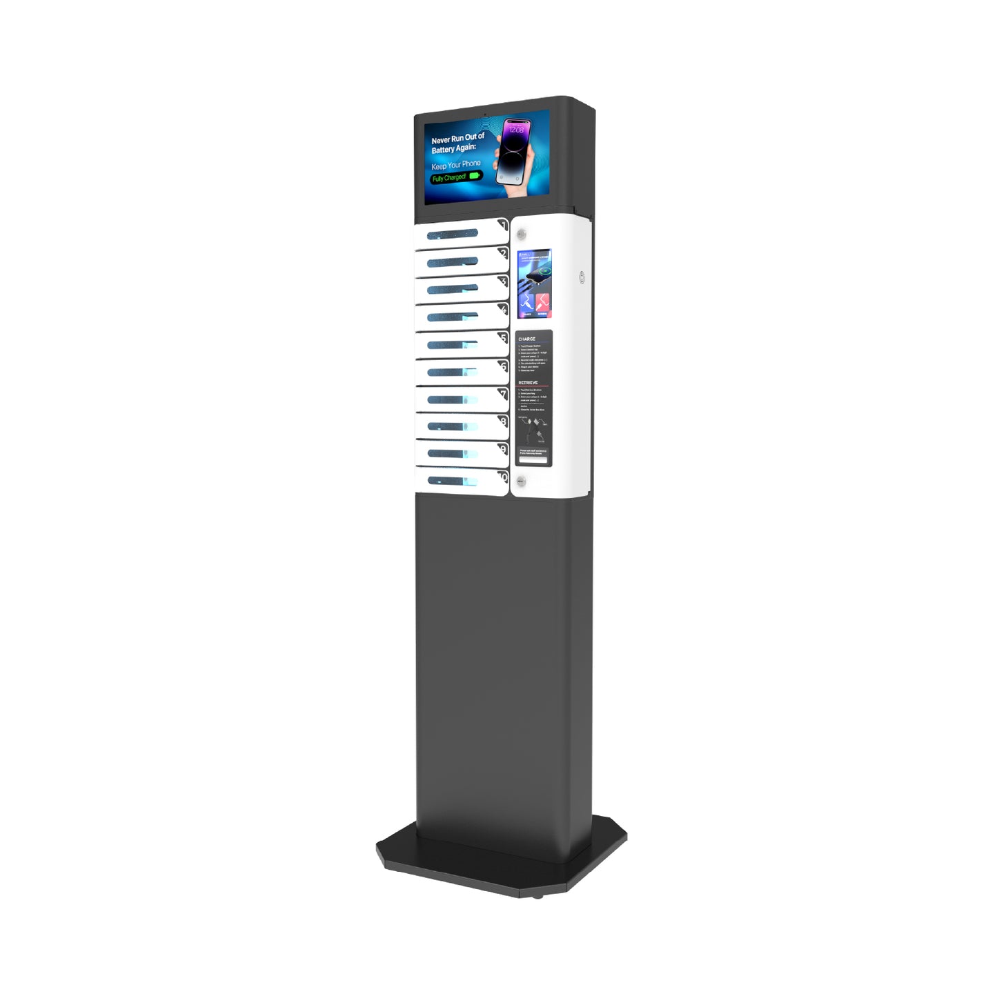 AMI 10 Bay Mobile Phone Charging Locker