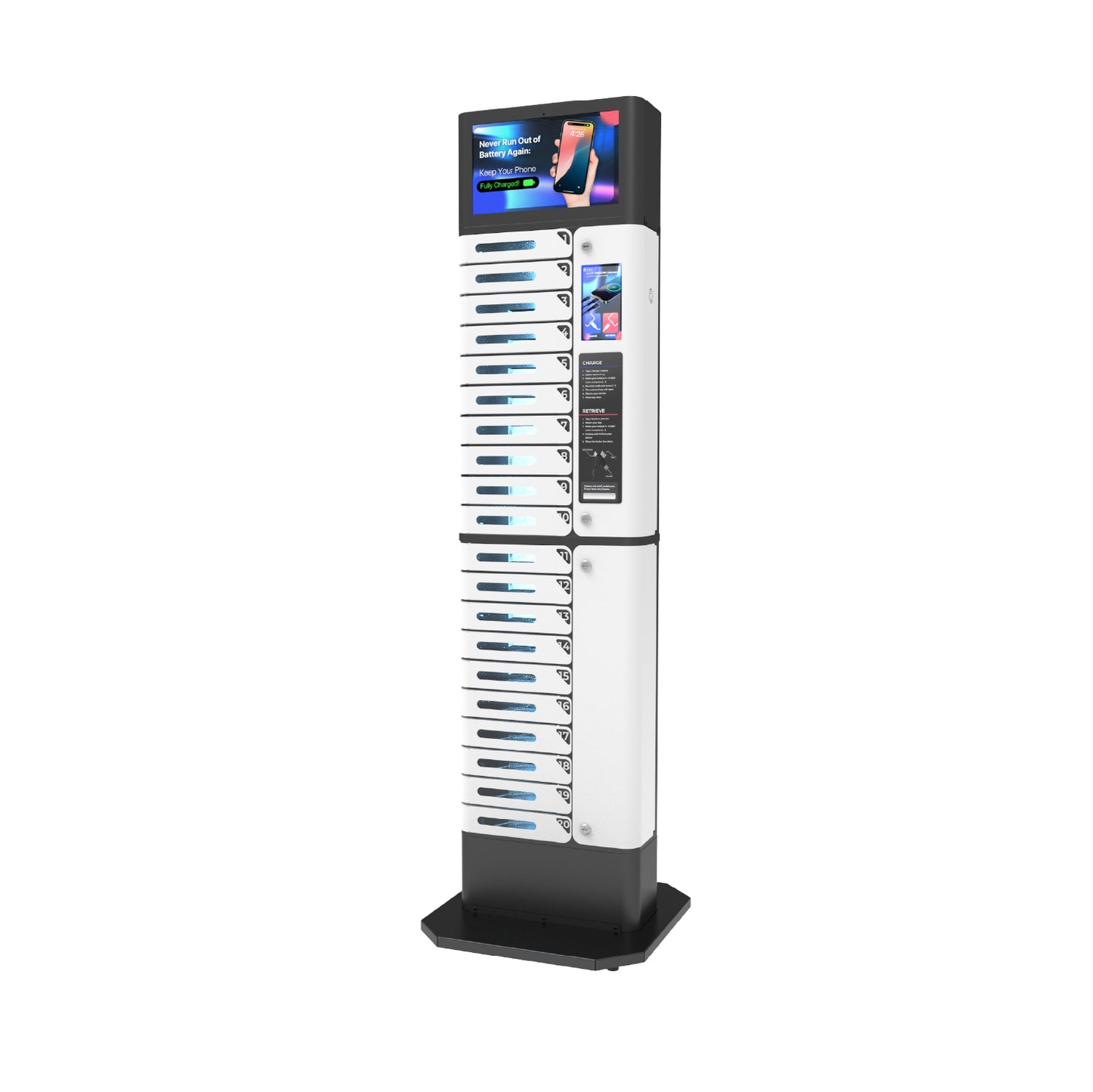 AMI 10 Bay Mobile Phone Charging Locker