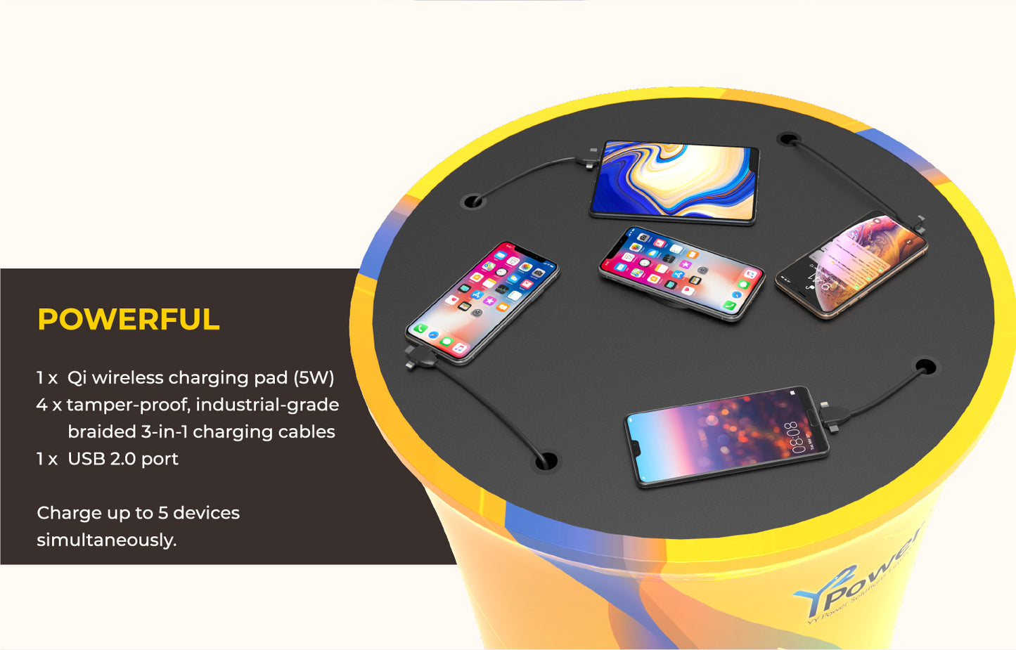 REX Portable Charging Table