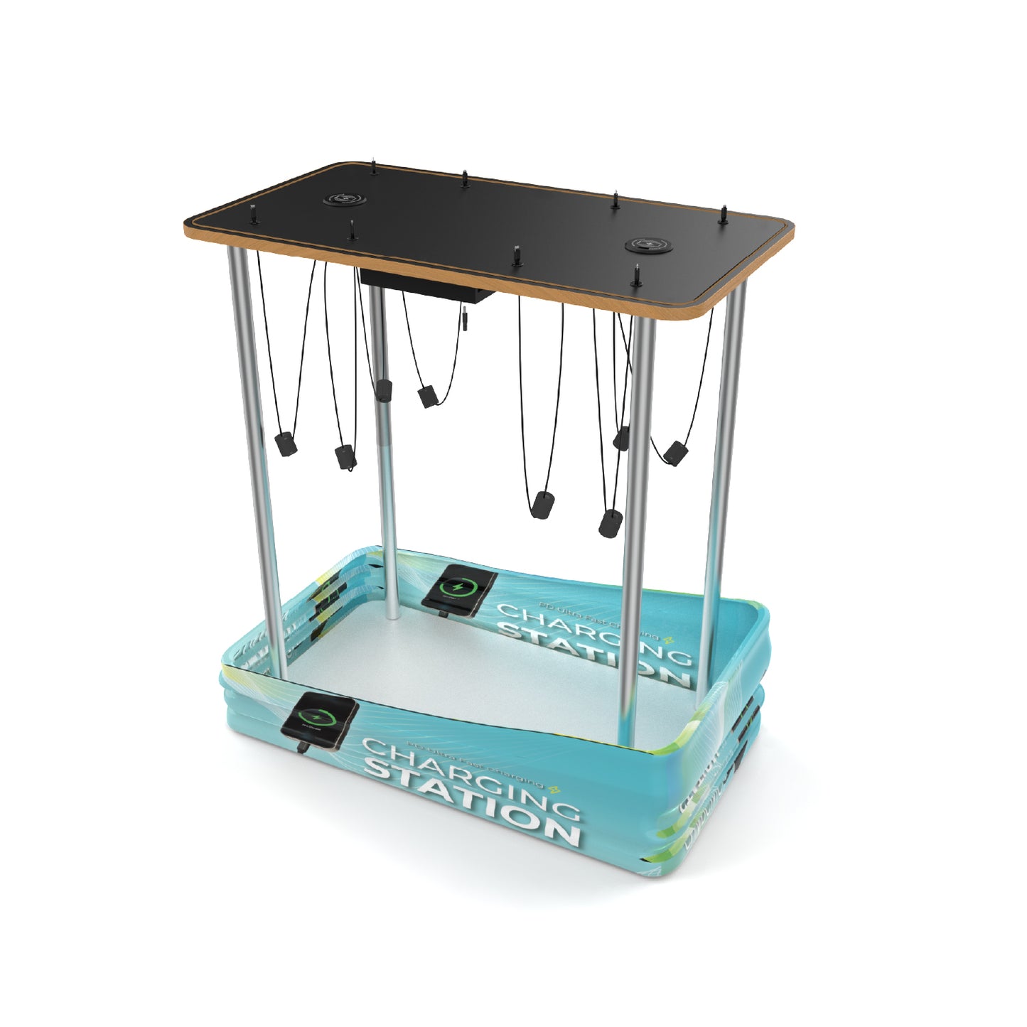 ARC Backlit Portable Charging Table