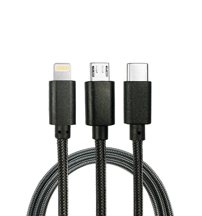 8-Pack Replacement Standard USB 1-to-3 Charging Cables for MIA / MIA Premium / LIA Premium / UVC Locker