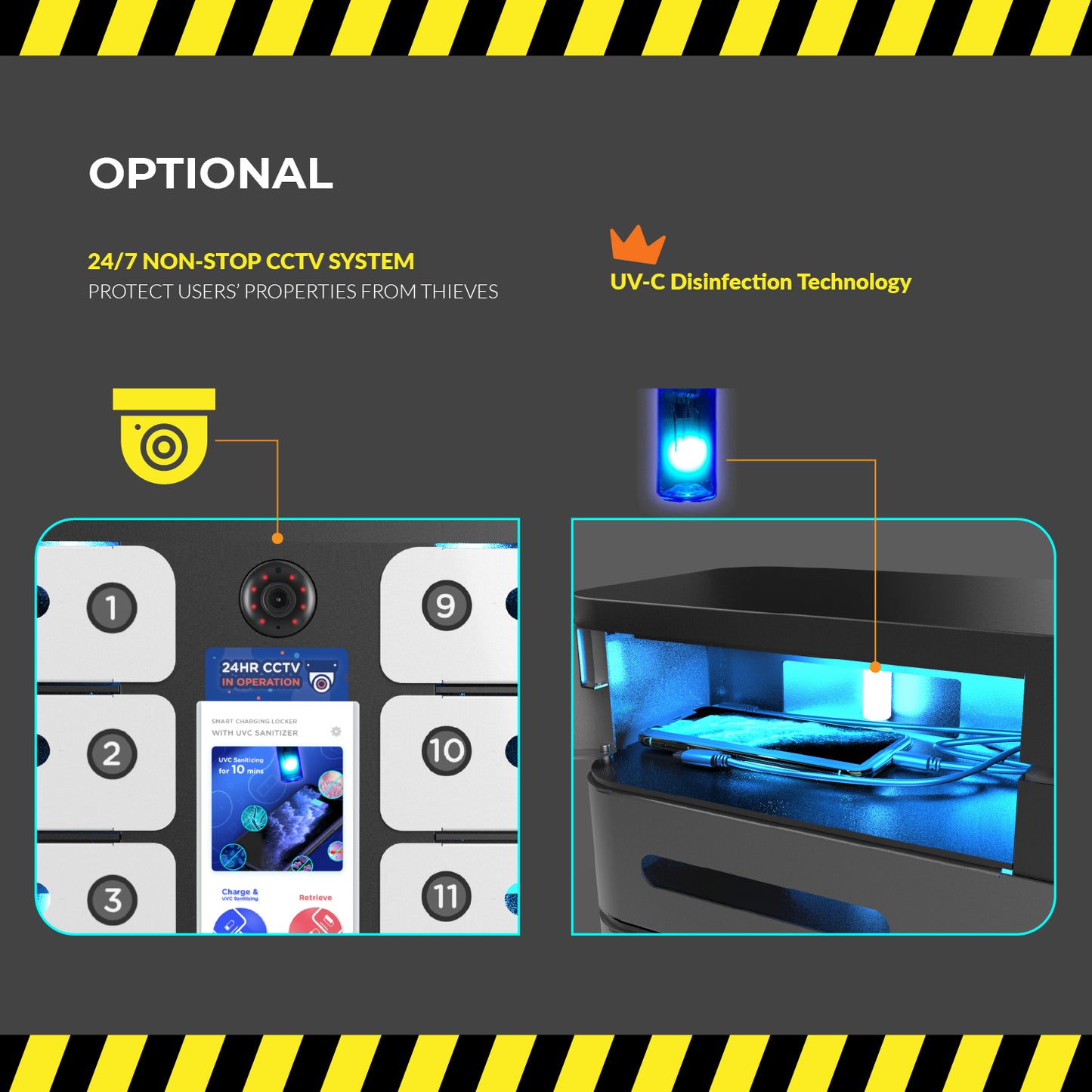 MAX 16 Bay Mobile Charging Locker