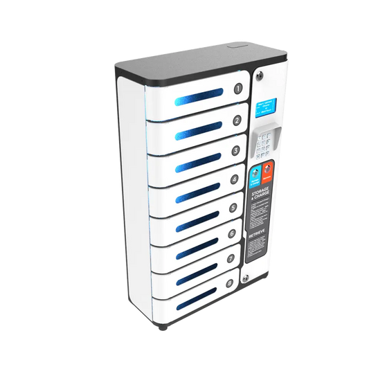 MIA 8 Bay Pin Code Charging Locker