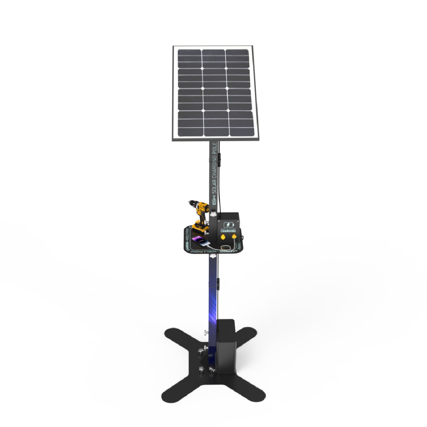 ACG Solar Powered Job-Site Charging Station