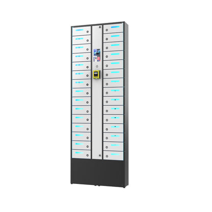 VIA 30-Bay Credit Card-Operated Mobile Charging Locker