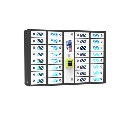 GIA 32-Bay Credit Card-Operated Mobile Charging Locker