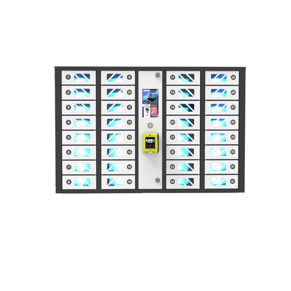 GIA 32-Bay Credit Card-Operated Mobile Charging Locker