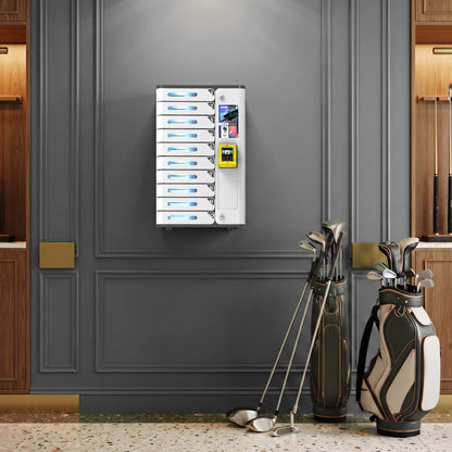 AMI 10 Bay Credit Card Operated Mobile Charging Locker