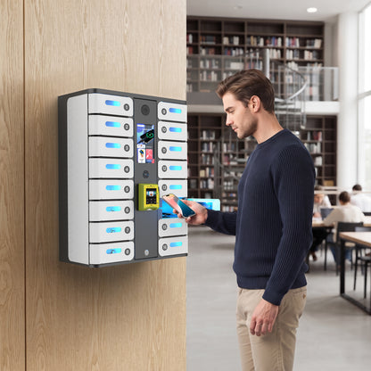 MAX 16-Bay Credit Card-Operated Mobile Charging Locker