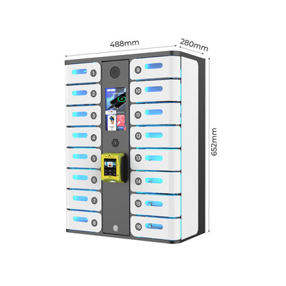MAX 16-Bay Credit Card-Operated Mobile Charging Locker