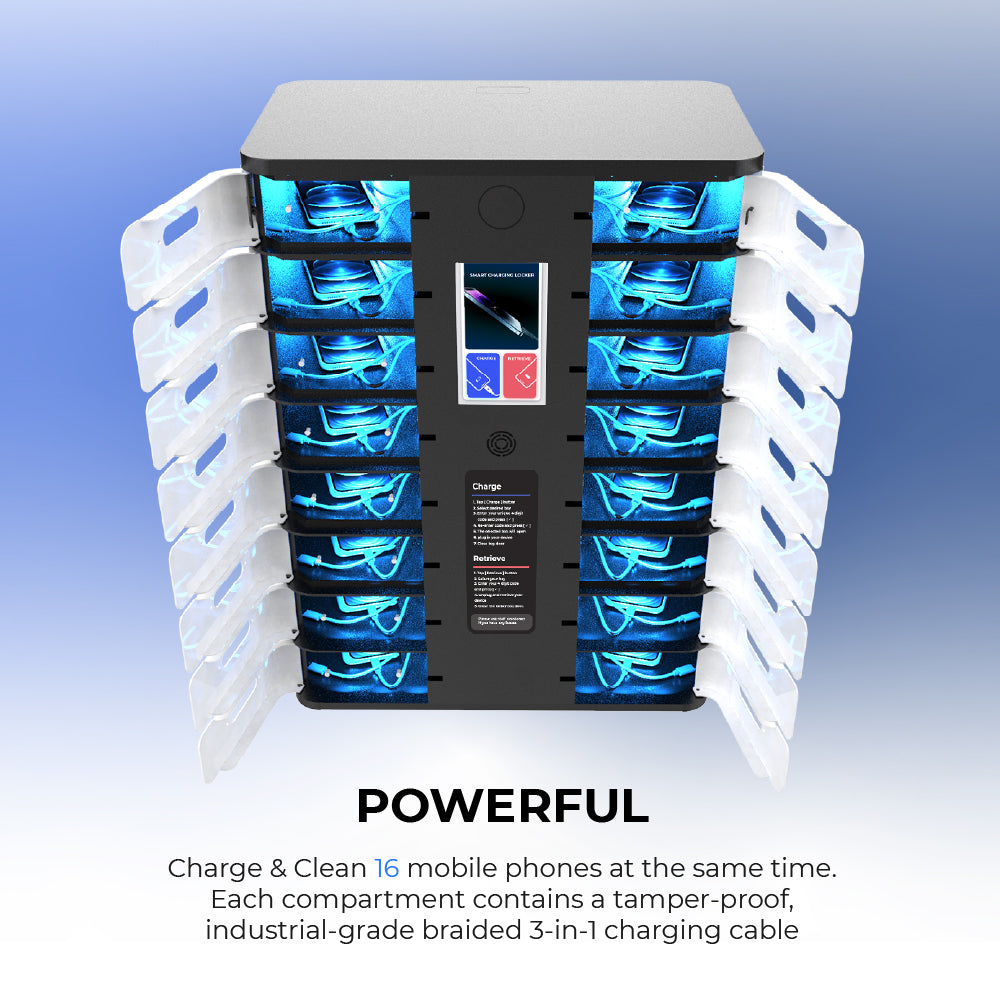 MAX 16 Bay Mobile Charging Locker
