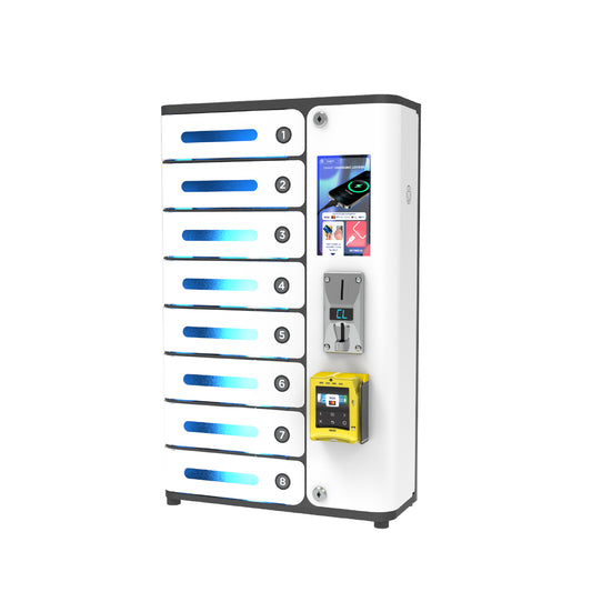 MIA Premium Credit Card and Coin Operated Charging Locker