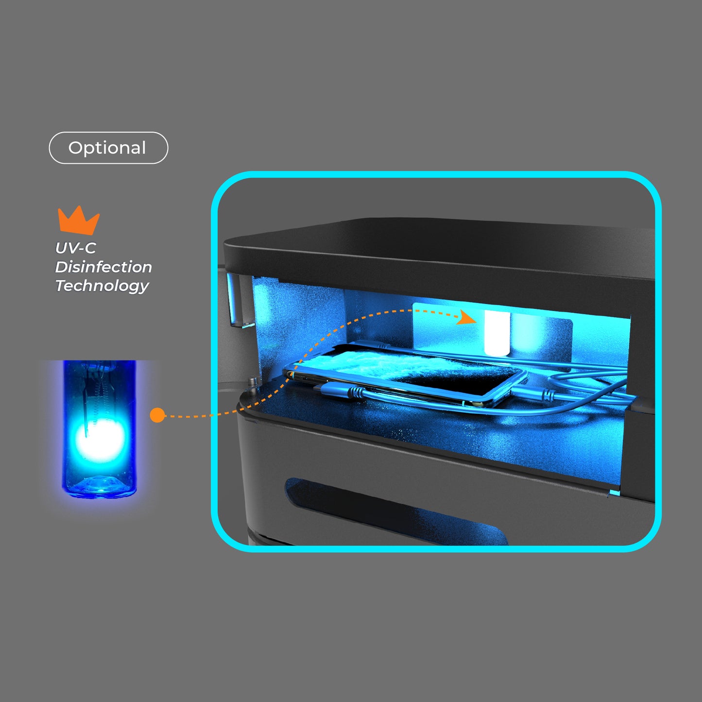 MIA Premium Mobile Charging Locker