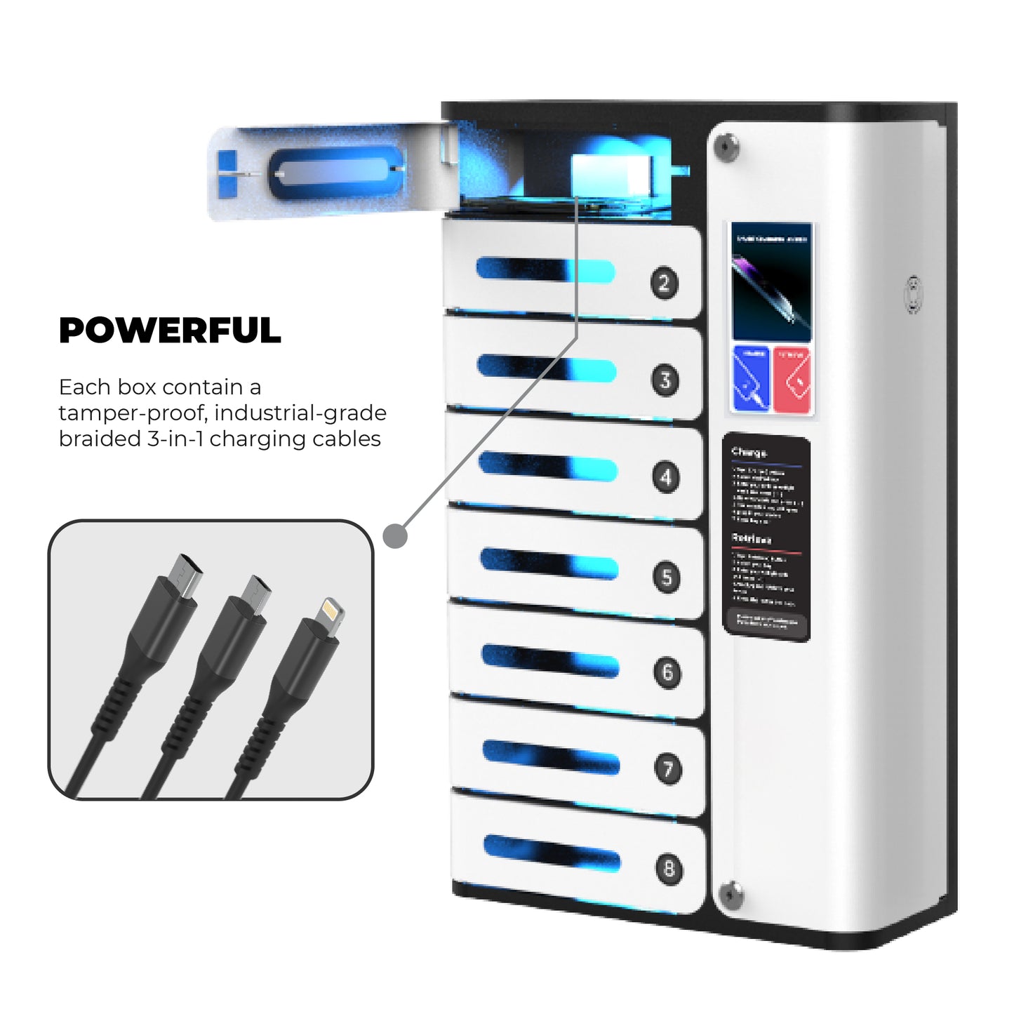 MIA Premium Mobile Charging Locker