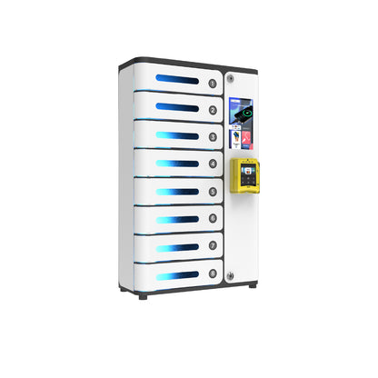 MIA Premium 8 Bay Credit Card Operated Mobile Charging Locker