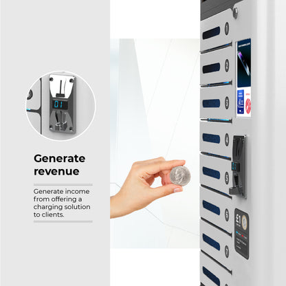 MIA Premium Coin Operated Charging Locker