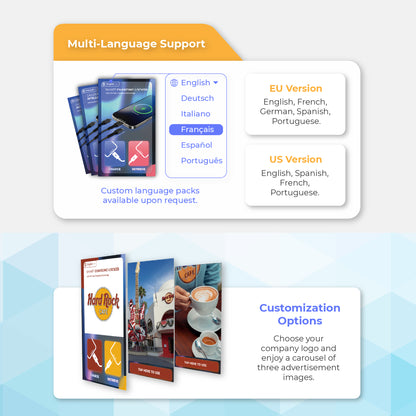 MIA Premium Touchscreen Mobile Charging Locker with Upgraded Touchscreen System